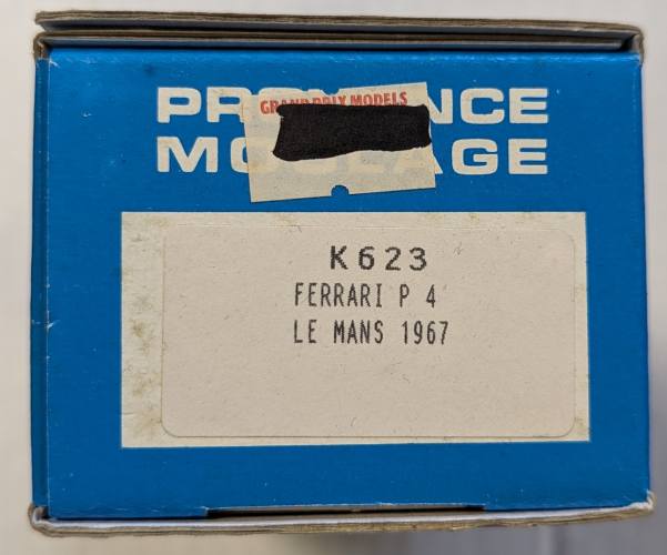 PROVENCE MOULAGE 1/43 K623 FERRARI P4 LE MANS 1967