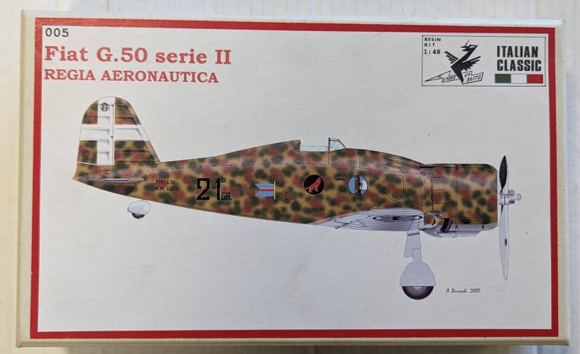 ITALIAN CLASSIC 1/48 005 FIAT G.50 SERIE II REGIA AERONAUTICA