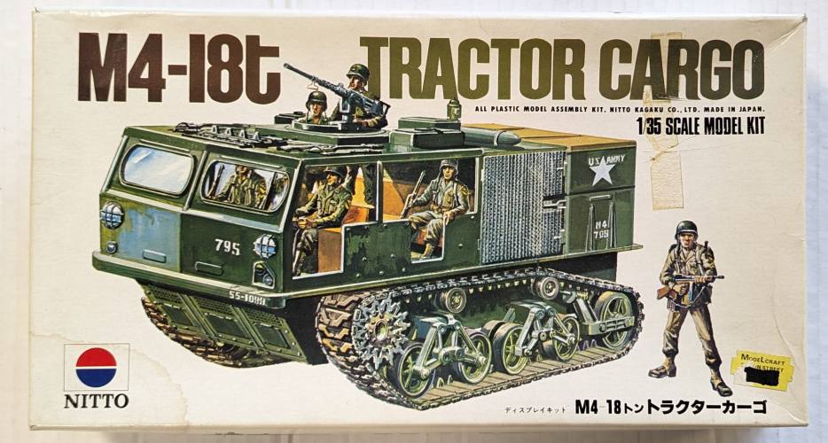 NITTO 1/35 91 M4-18T TRACTOR CARGO