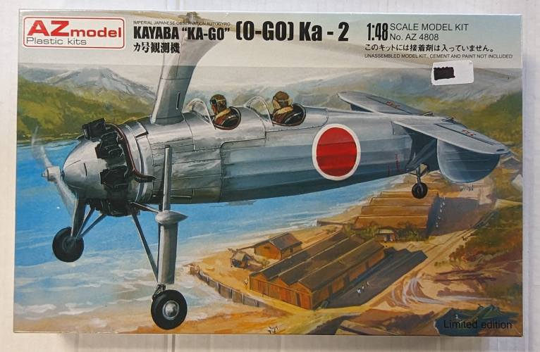 AZ MODEL 1/48 4808 KAYABA KA-GO O-GO KA-2