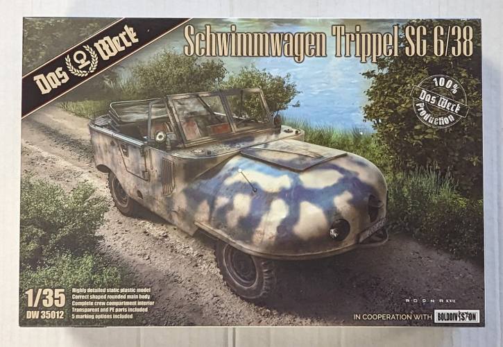 DAS WERK 1/35 35012 SCHWIMMWAGEN TRIPPEL SG 6/38 