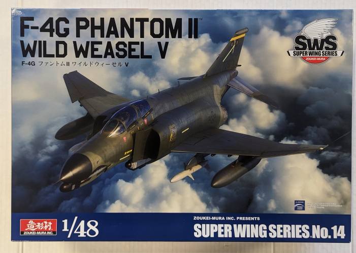 ZOUKEI-MURA 1/48 SUPER WINGS SERIES NO.14 F-4G PHANTOM II WILD WEASEL V