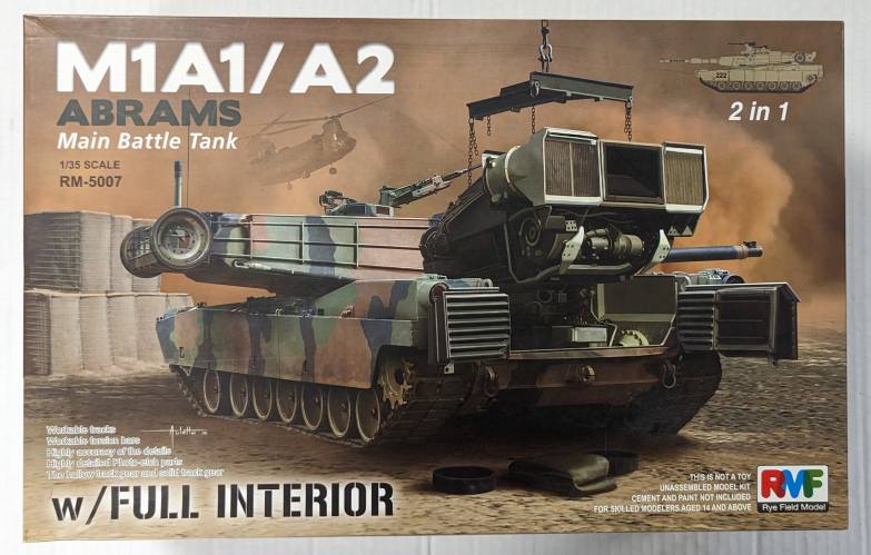 RYE FIELD MODEL 1/35 5007 M1A1/A2 ABRAMS