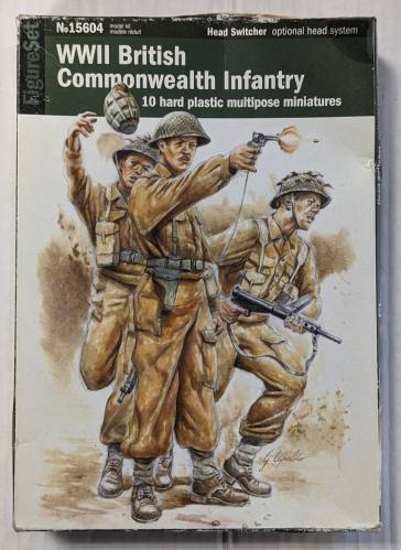 ITALERI  1/56 15604 WWII BRITISH COMMONWEALTH INFANTRY