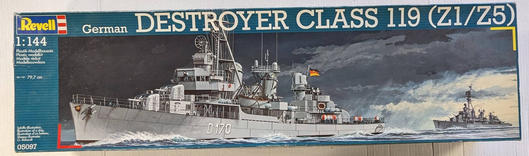 REVELL  05097 ZERSTORER Z1/Z5  UK SALE ONLY 