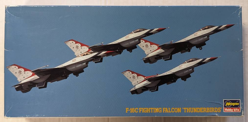 HASEGAWA 1/72 DT132 F-16C FIGHTING FALCON THUNDERBIRDS