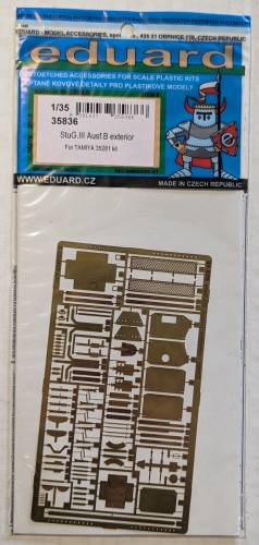 EDUARD 1/35 35836 STUG.III AUSF.B EXTERIOR FOR TAMIYA KIT
