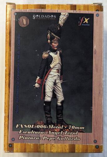 TROYA MODELS 70MM 006 Major Regiment of Grenadiers with the Old Guard.