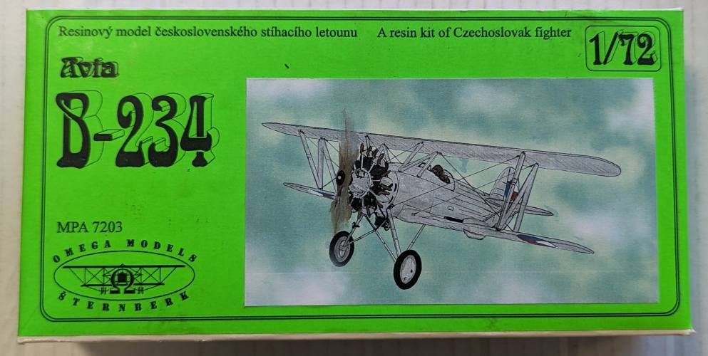OMEGA 1/72 7203 AVIA B-234