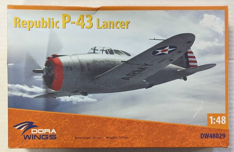 DORA WINGS 1/48 48029 REPUBLIC P-43 LANCER
