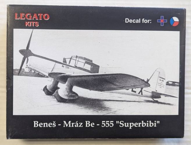 LEGATO 1/72 039 BENES MRAZ BE 555 SUPERBIBI