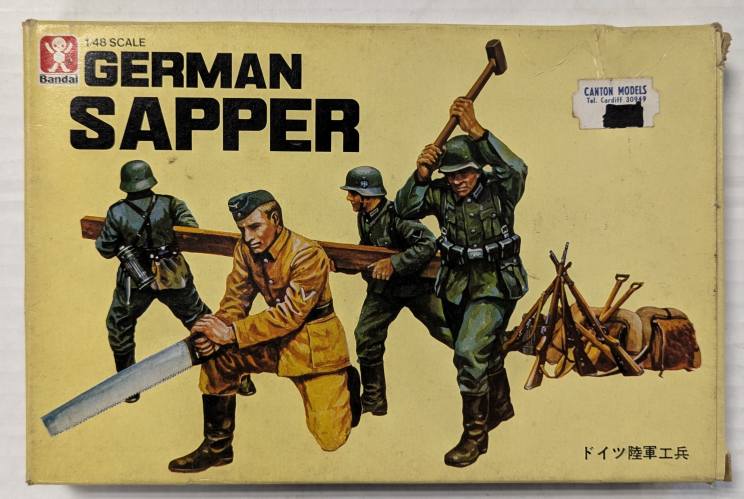 BANDAI 1/48 8249 GERMAN SAPPER
