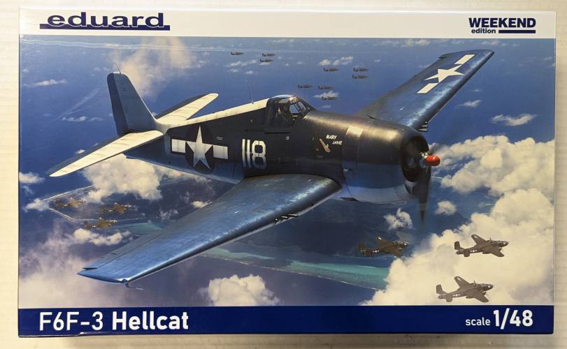 EDUARD 1/48 84194 F6F-3 HELLCAT