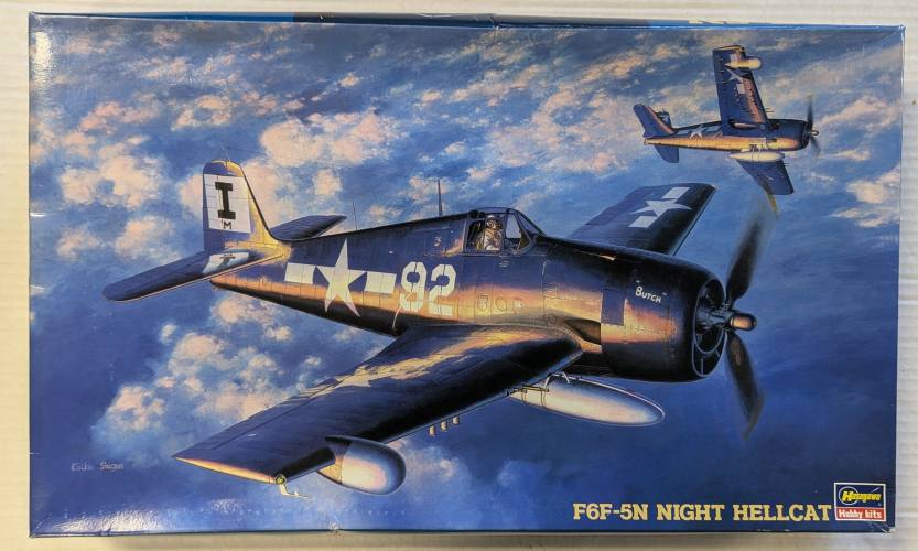 HASEGAWA 1/32 SP90 F6F-5N NIGHT HELLCAT