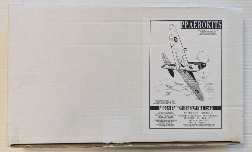 PP AEROKITS 1/48 AK004 FAIREY FIREFLY FR1