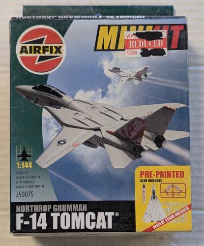 AIRFIX 1/144 50075 NORTHROP GRUMMAN F-14 TOMCAT VX-9 VANDY ONE
