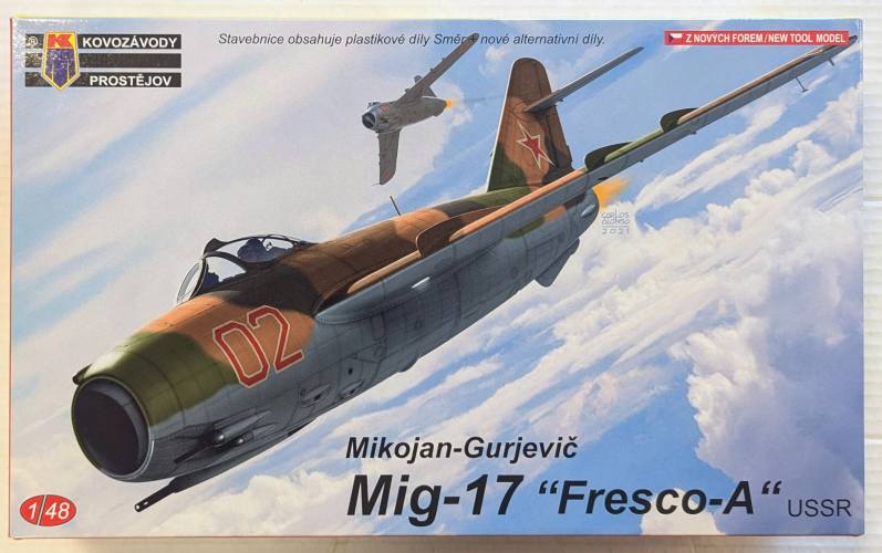 KOVOZAVODY 1/48 4823 MIG-17 fresco a