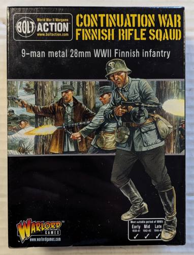 WARLORD 28MM CONTINUATION WAR FINNISH RIFLE SQUAD