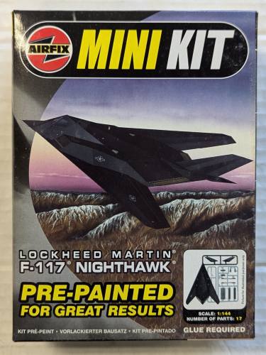 AIRFIX 1/144 LOCKHEED MARTIN F-117 NIGHTHAWK USAF 4450TH TACTICAL GROUP