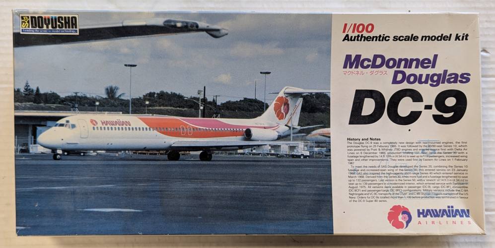 DOYUSHA 1/100 100 MCDONNELL DOUGLAS DC-9