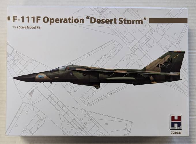 HOBBY 2000 1/72 72038 F-111F OPERATION DESERT STORM