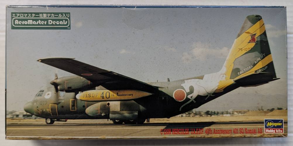 HASEGAWA 1/200 MX102 C-130H HERCULES J.A.S.D.F. 40TH ANNIVERSARY