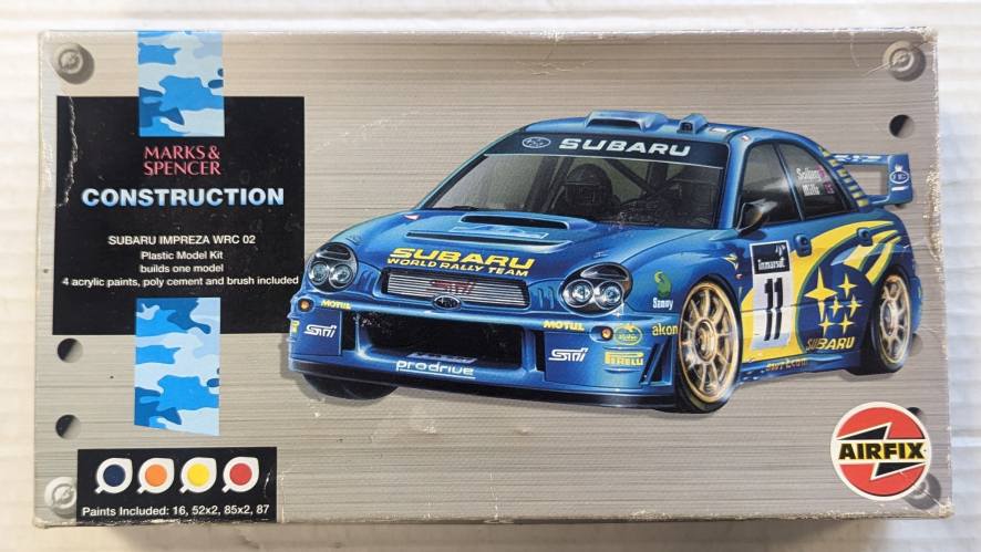 MARKS AND SPENCER  01421 SUBARU IMPREZA WRC 02 