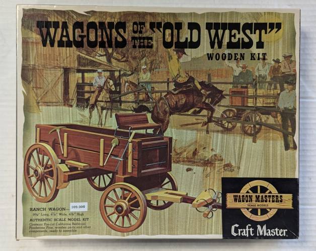 WAGON MASTERS  WAGONS OF THE OLD WEST RANCH WAGON