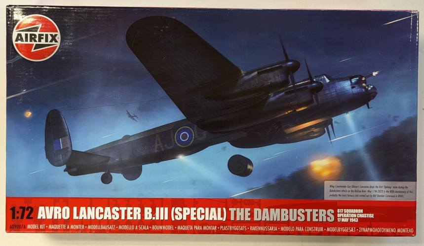 AIRFIX 1/72 09007A AVRO LANCASTER B.III SPECIAL THE DAMBUSTERS