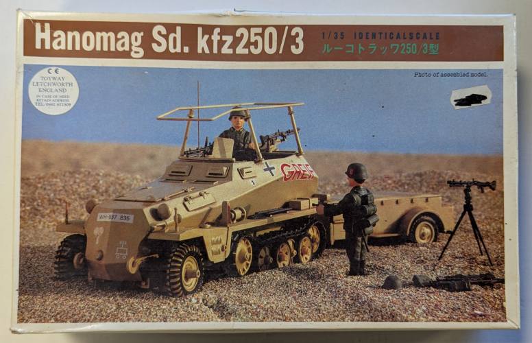 BLUE TANK 1/35 9004 HANOMAG SD.KFZ250/3