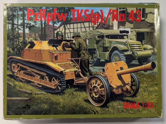 MIRAGE 1/35 PZKPFW TKS P/RA 43