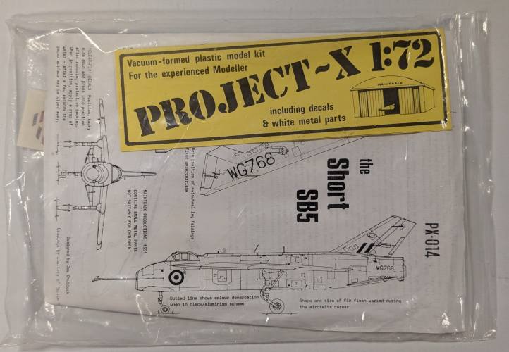 PROJECT X 1/72 PX-014 THE SHORT SB5