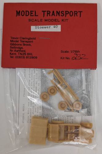MODEL TRANSPORT 1/76 232 STOEWER 40