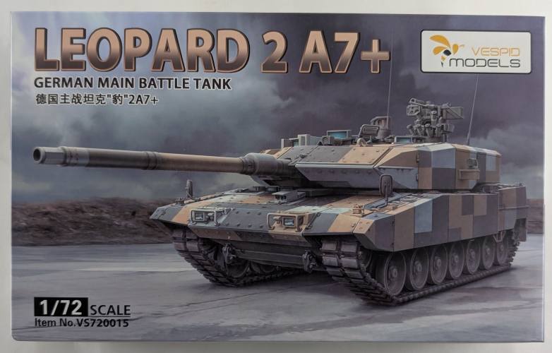 VESPID MODELS 1/72 720015 LEOPARD 2 A7