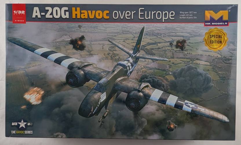 HK MODELS 1/32 01E039 A-20G HAVOC OVER EUROPE  UK SALE ONLY 
