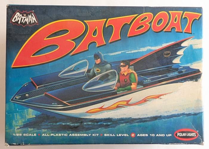 POLAR LIGHTS 1/25 823 BATMAN BATBOAT