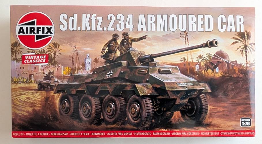 AIRFIX 1/76 A01311V SD.KFZ.234 ARMOURED CAR