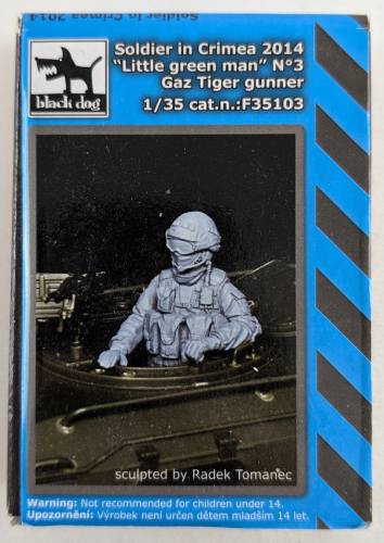 BLACK DOG 1/35 35103 SOLDIER IN CRIMEA 2014