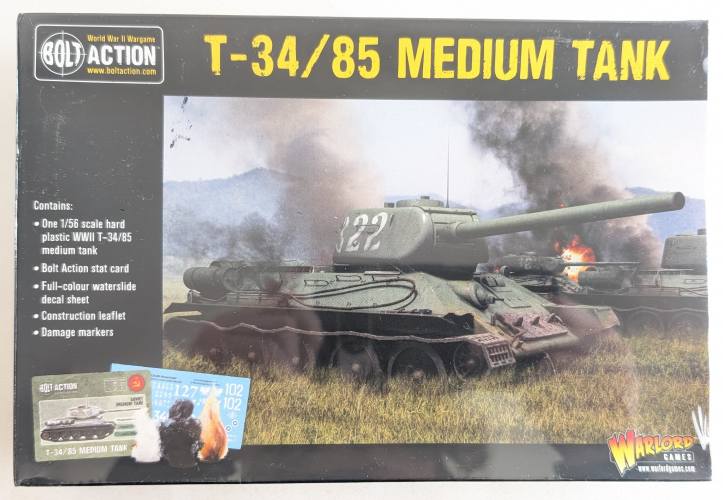 WARLORD 1/56 402014004 T-34/85 MEDIUM TANK