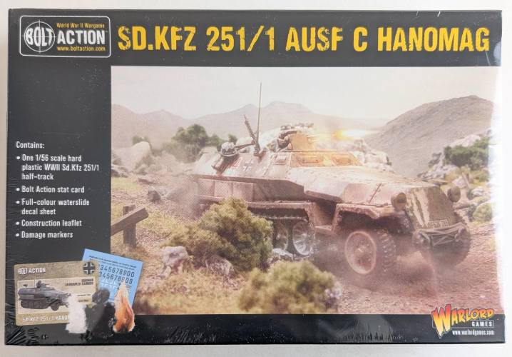 WARLORD 1/56 2025 SD.KFZ 251/1 AUSF C HANOMAG