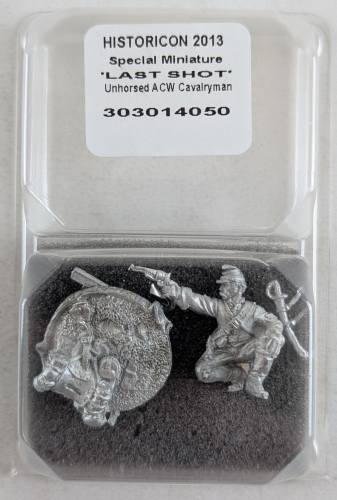 WARLORD  303014050 last shot UNHORSED ACW CAVALRYMAN