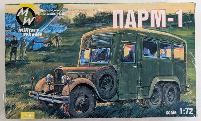 MILITARY WHEELS 1/72 7207 PARM-1