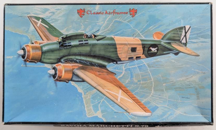 CLASSIC AIRFRAMES 1/48 452 SAVOIA MARCHETTI S.79 SPANISH CIVIL WAR