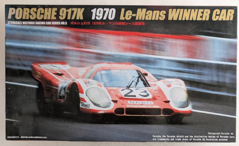 FUJIMI 1/24 12173 PORSCHE 917K 1970 LE-MANS WINNER CAR