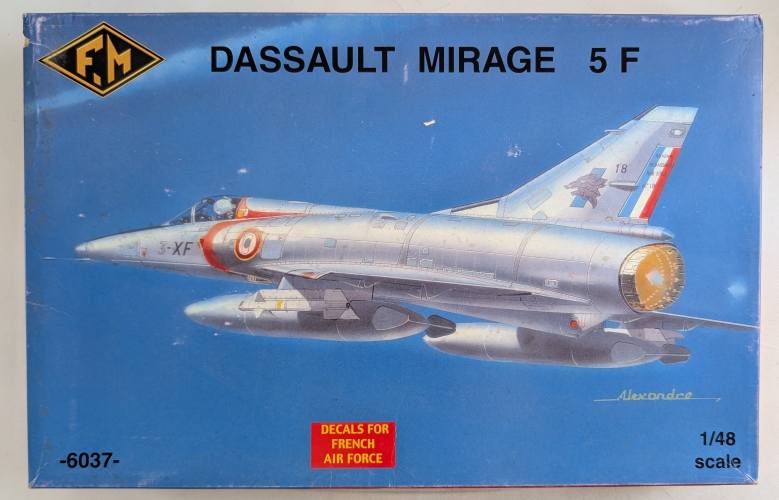 FONDERIE 1/48 6037 DASSAULT MIRAGE 5F