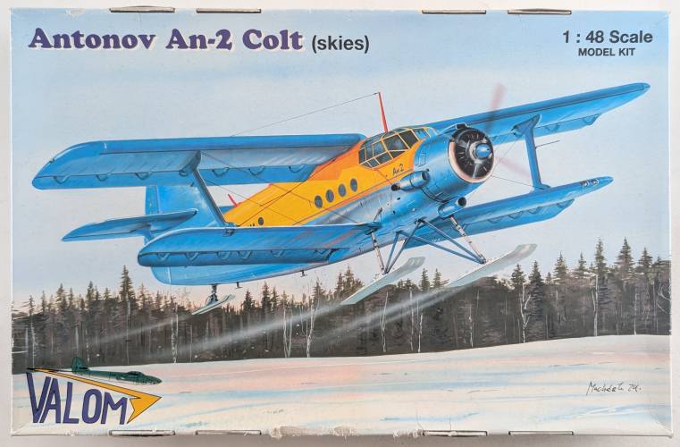 VALOM 1/48 48005 ANTONOV AN-2 COLT  SKI 