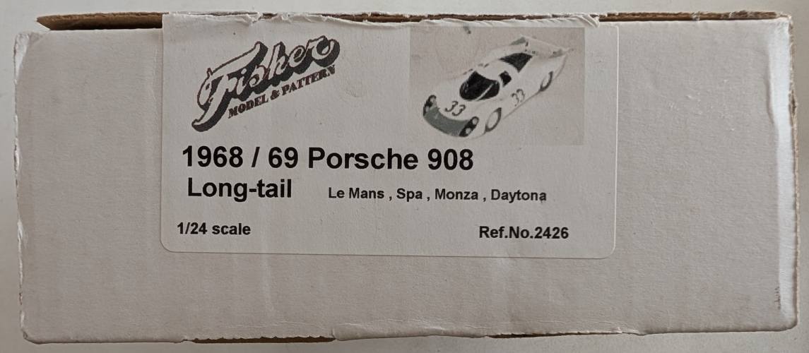 FISHER MODEL 1/24 2426 1968/69 PORSCHE 908 LONG TAIL