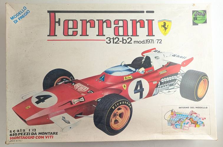 PROTAR 1/12 133 FERRARI 312-B2 MOD 1971/72
