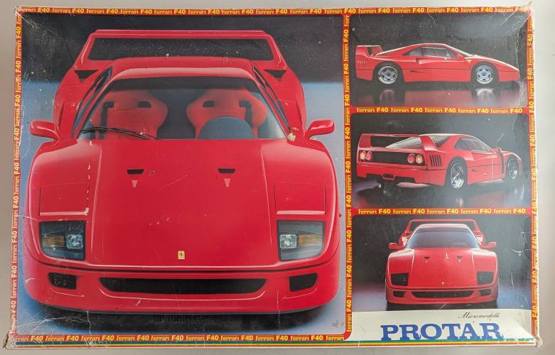PROTAR 1/12 FERRARI F40 TURBO  uk sale only 