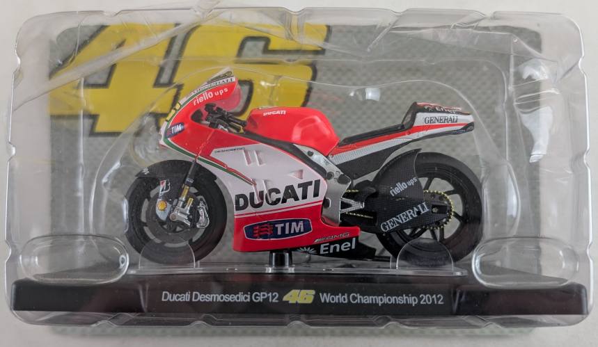 UNKNOWN MAKE 1/18 DUCATI DESMOSEDICI GP12 WORLD CHAMPIONSHIP 2012 - VALENTINO ROSSI